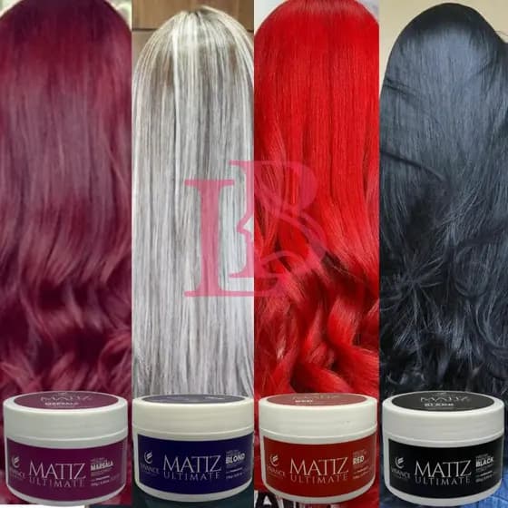 Máscara Tonalizante Matizadora Resultado 100% Natural Sem Amônia 250g
