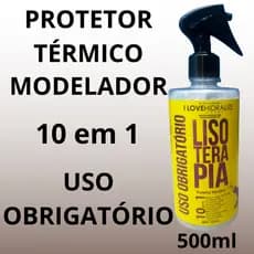 Protetor Térmico Modelador Capilar 500ml Uso Obrigatório