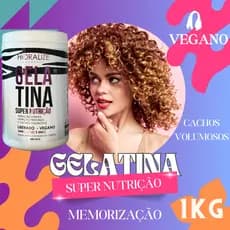 Gelatina Capilar Nutrição Memorização 72 hs Vegana Hidralise 1kg