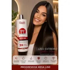 Escova Progressiva Japonesa Efatah 1 L Original Absoluta Liso Extremo