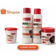 Kit Mel Cola Hidramel Shampoo 500ml Cond 500ml Masc 400g e Finalizador Mel Cola 500g Definição