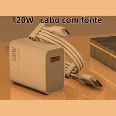Carregador xiaomi Compatível 120W  150WCabo De Dados Tomada com Fonte Turbo Tipo C com anate-AM-011