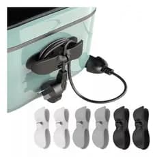Organizador Enrolador De Silicone Adesivo Fios Cabos AM-KL-2304067