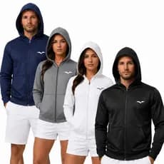 Blusa Jaqueta Jogger Masculina Com Capuz Para Frio Confortável Moletom Refletivo