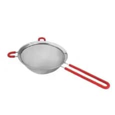 Peneira Aço Inox Cabo Silicone Uni Home Luxo