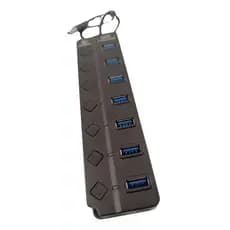 Hub Usb 7 Portas Entrada Usb 3.0 Kapbom Super Promoção