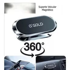 Suporte Veicular Magnético Carro Celular Universal 360°