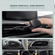 Suporte Veicular Universal para Celular Saída Ar-condicionado