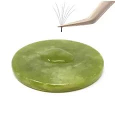 Pedra Jade Para Deposito De Cola Alongamento De Cílios