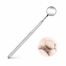 Espelho para Extensão de Cílios Lash Designer | Espelho Inox Profissional