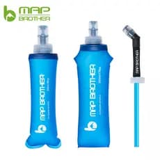 Garrafa Macia De 250ml 500ml Dobrável TPU De Água BPA Livre Para Hidratação De Corrida