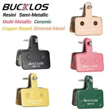 BUCKLOS Pastilhas De Freio A Disco De Bicicleta Hidráulico Resina , Semimetálica , Cobre , Cerâmica