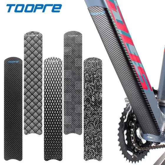 TOOPRE Protetor de Quadro Corrente Para Bicicleta Adesivos Protetor - 7 Peças