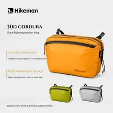 Hikeman Bolsa De Cintura Ao Ar Livre Leve 30D Cordura À Prova Dwaterproof Água Caminhadas Mochila Expansão Externa Saco