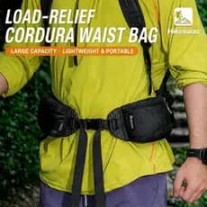 Hikeman Novo Saco De Cintura Tático Leve 30D Cordura À Prova Dwaterproof Água Correndo Caminhadas Ciclismo Fanny Pacote