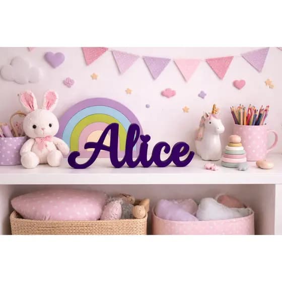 Nome Personalizado decoração quarto de bebê