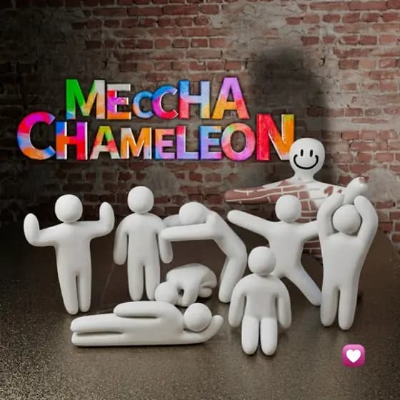 8 Meccha Chameleon Dolls - All Poses Characters