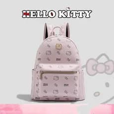 Olá Kitty mochila de viagem, estudante pendulares mochila, estudante PU mochila, cartoon mochila tamanho pequeno