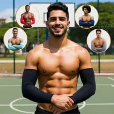 Manguito Proteção Solar Térmico Manga Longa UV Compressão Respirável Tecido Elástico Esportivo Gamer