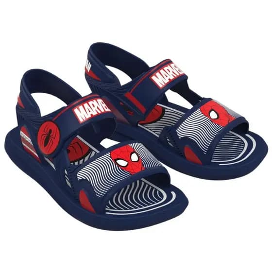 Sandália infantil Menino Marvel Brave Grendene 22847