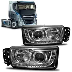 Farol Stralis 2013 A 2018 Manual C/ Projetor C/ Led