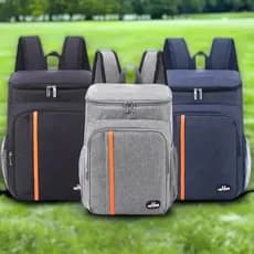 Mochila Térmica Cooler Capacidade 23L Impermeável Portátil Piquenique Quente Frio