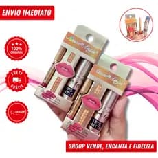 Kit Labial Amor Anjo | Lápis Contorno + Batom Matte | Longa Duração