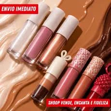 Gloss Labial By Fran | Varios Modelos Disponíveis | Brilho 3D Alta Fixação - Com Embalagem