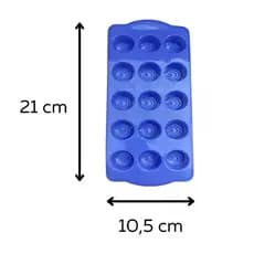 Forminha de Bombom com 15 Cavidades – Ideal para Doces, Chocolates e Gostosuras Diversas