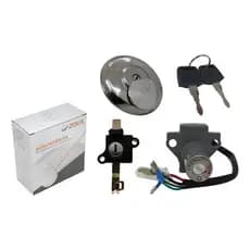 Conjunto Trava Chave Ignição Honda Cbx200 Strada 1994 A 2002