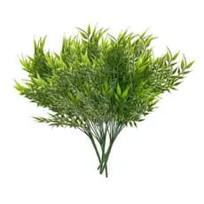 Kit 5 Buque De Mini Bambu 36cm Folhagem Artificial Decoração