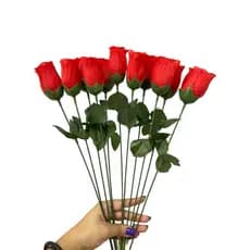 Botão de Rosas x12 unidades 44CM Flor Artificial