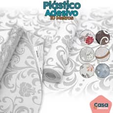 Plástico Auto Colante Papel De Parede Decorado 10 Metros Decorativo Cozinha Móveis Banheiro Quarto