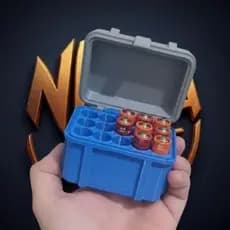 Case Porta Pilhas AA capacidade de até 15 Pilhas