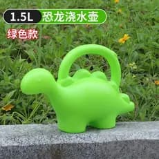 Regador Em Forma De Dinossauro De Desenho Animado , 1.5L , Crianças , Tema Animal , Portátil , Leve , Jardim , Latas De