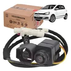 Câmera de Ré Vw Fox 2015 2016 2017 2018 2019 2020 2021 Hd 180° Original