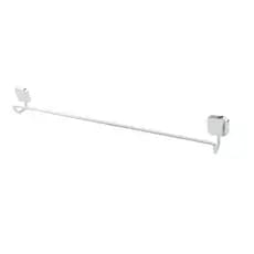 PORTA TOALHA DE BANHO PAREDE BANHEIRO  LUXO 30CM INOX