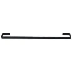 Porta Toalhas Banho de parede para banheiro preto fosco