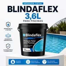 Tinta Para Piscina Blindaflex 3,6L Impermeabilizante Emborrachada Vedação