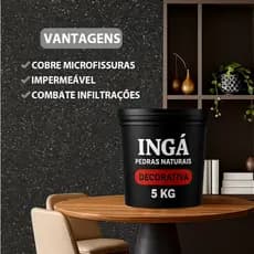 Pedra Natural 5kg Revestimento Decorativo Para Parede Área Gourmet e Fachada
