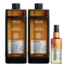 Kit Truss Nutri Infusion - Shampoo 1L + Condicionador 1L + Óleo 60ml