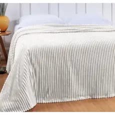 Manta Cobertor Mantinha 2,30x2,60 KING Size Colcha Canelado canelada Queen size Soft Grande Macio