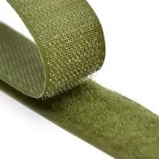Velcro Verde Militar 25mm e 50mm (Macho e Fêmea) Fita de Fixação