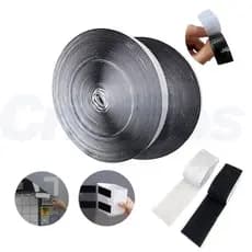 Velcro Adesivo 20mm Rolo 25 Metros (Macho e Fêmea) Fita de Fixação Autocolante