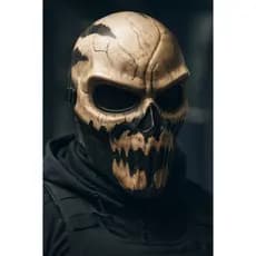 Máscara Caveira Justiceiro
