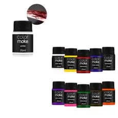 2 Tinta Facial 35ml Colormake  e 1 latex 35 ml
