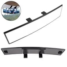 Retrovisor Panorâmico Convexo Universal Aumenta Angulo Visão Elimina Ponto Cego Automotivo Espelho Universal