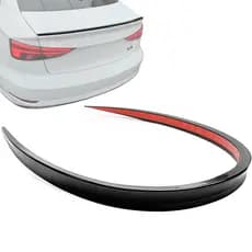 Aerofólio Universal Spoiler Flexível Para Carro Esportivo  Tuning P/ Tampa Traseira Carro Sedan