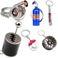 Chaveiro Para Carro Casa Automotivo Pingente De Metal de Turbo Câmbio Nos Amortecedor Nitro