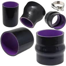 Mangote Pressurização Silicone Reto Com Hump 3" 2,5" 2" polegagas Redutor